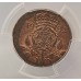 GREAT BRITAIN UK 1992 . TWENTY 20 PENCE . ERROR . STRUCK ON COPPER FLAN